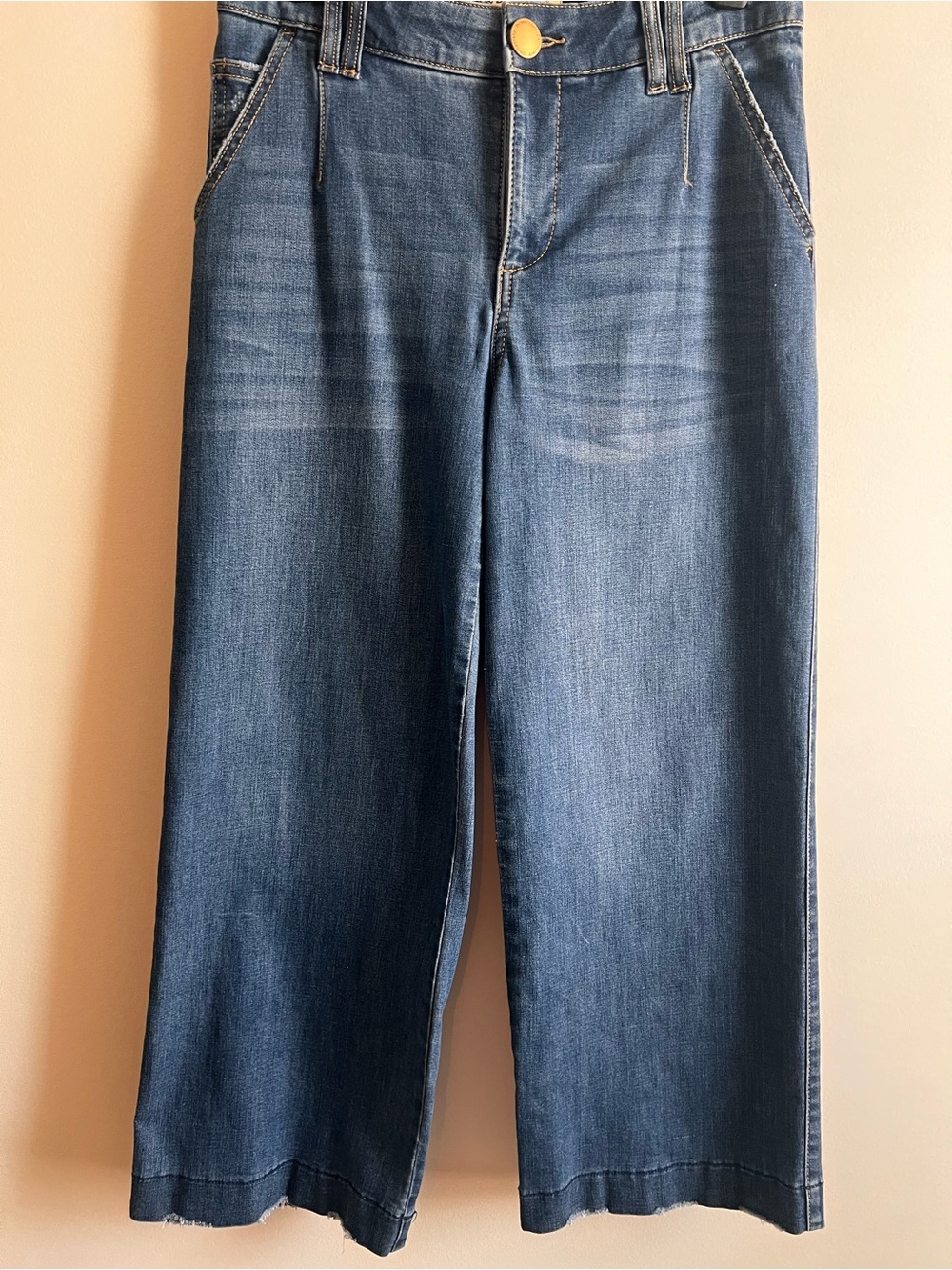 Democracy Women”s Wide-Leg Jeans in Faded Blue Size 4